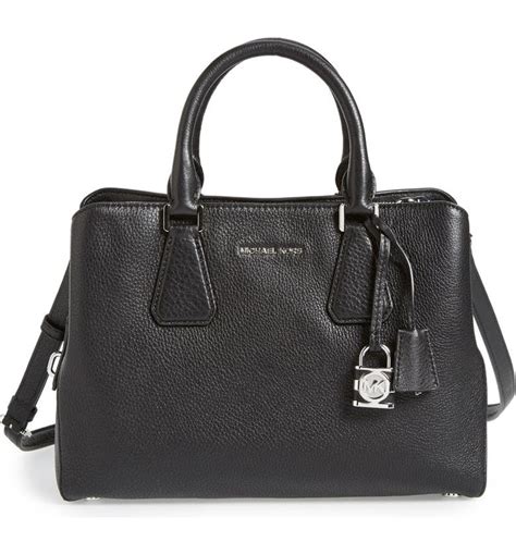 michael kors camille satchel tulip|Michael Kors Camille Medium Leather Satchel Handbag Tulip.